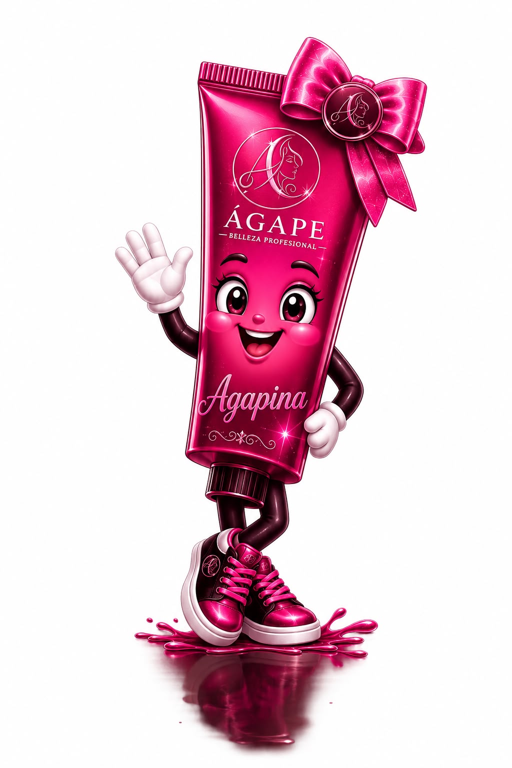 Mascota Agapina de Agape Belleza